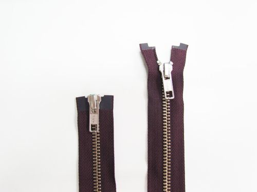 Great value 102cm Open End 2 Slider Zip- Dark Plum #TRW66 available to order online New Zealand