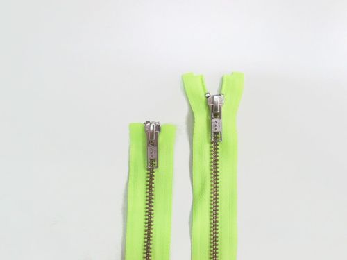 Great value 102cm Open End 2 Slider Zip- Lime Green #TRW74 available to order online New Zealand