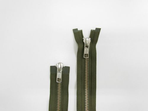 Great value 102cm Open End 2 Slider Zip- Khaki Green #TRW76 available to order online New Zealand