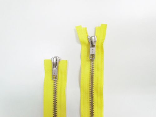 Great value 96cm Open End 2 Slider Zip- Smile Yellow #TRW86 available to order online New Zealand