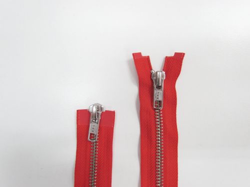 Great value 96cm Open End 2 Slider Zip- Scarlet #TRW87 available to order online New Zealand