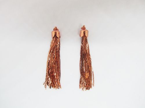 Great value 55mm Rose Gold Metal Tassel- 2pk RW478 available to order online New Zealand