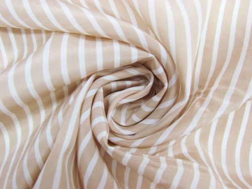 Great value Tan Stripe Sheer Faille #8528 available to order online New Zealand