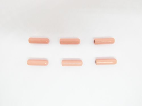 Great value 3mm Cord Ends Peach- 6pk - RW4605 available to order online New Zealand