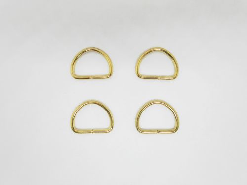 Great value 20mm D-ring Gold- 4pk- RW611 available to order online New Zealand