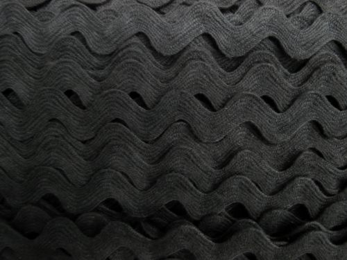 Great value 10mm Ric Rac Trim- Black #T063 available to order online New Zealand