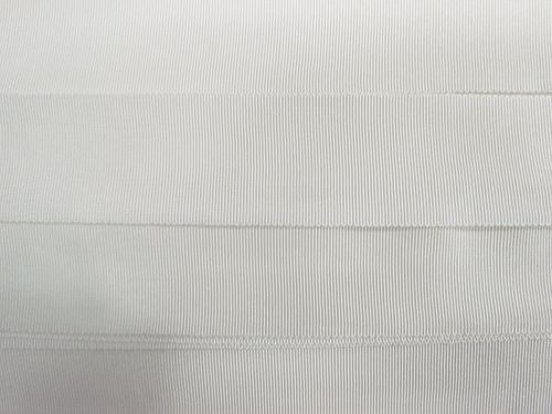 Great value 38mm Viscose Petersham Ribbon- White #T089 available to order online New Zealand