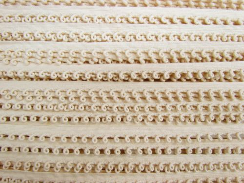 Great value 12mm Loopy Cotton Trim- Natural #T117 available to order online New Zealand