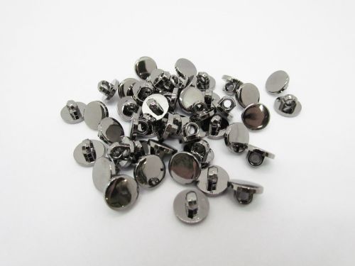 Great value 9mm Button- FB408 Gunmetal available to order online New Zealand