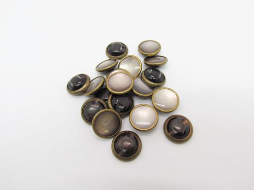 Great value 15mm Button- FB430 Grey available to order online New Zealand