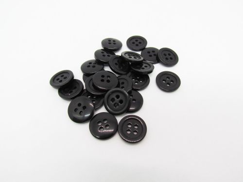 Great value 15mm Button- FB451 Black available to order online New Zealand