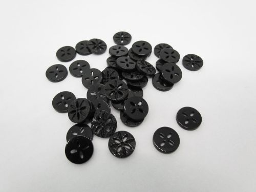Great value 11mm Button- FB457 Black available to order online New Zealand