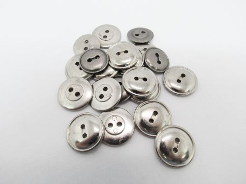 Great value 20mm Button- FB465 Silver available to order online New Zealand