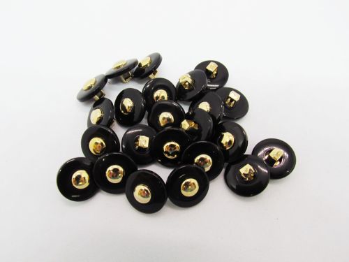 Great value 15mm Button- FB488 Black available to order online New Zealand