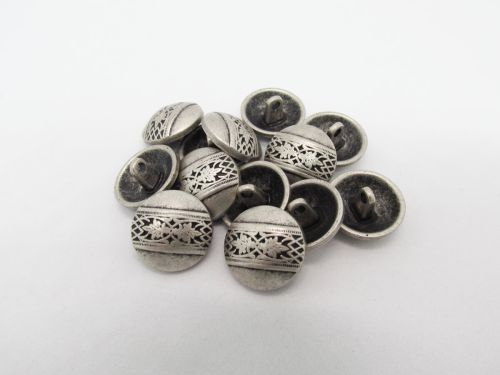 Great value 18mm Button- FB498 Silver available to order online New Zealand