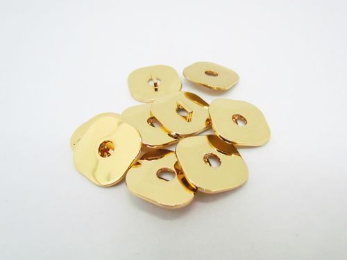 Great value 23mm Button- FB506 Gold available to order online New Zealand