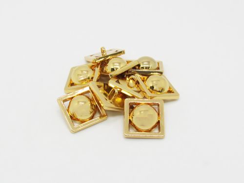 Great value 22mm Button- FB528 Gold available to order online New Zealand