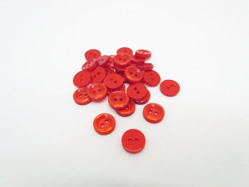 Great value 11mm Button- FB535 Red available to order online New Zealand