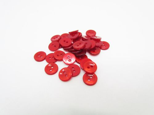 Great value 11mm Button- FB536 Red available to order online New Zealand