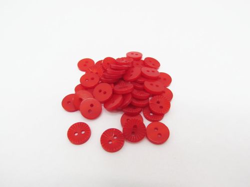Great value 11mm Button- FB537 Red available to order online New Zealand