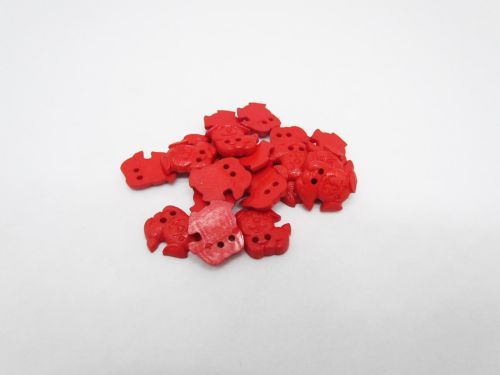 Great value 15mm Button- FB540 Red available to order online New Zealand