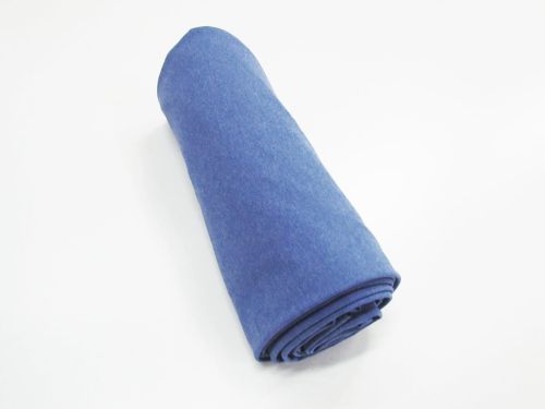 Great value 1m Mini Roll Remnant- Marle Look Sports Knit- Ocean Blue available to order online New Zealand