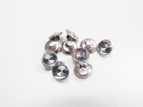 Great value 12mm Diamante Button 10 Pack available to order online New Zealand