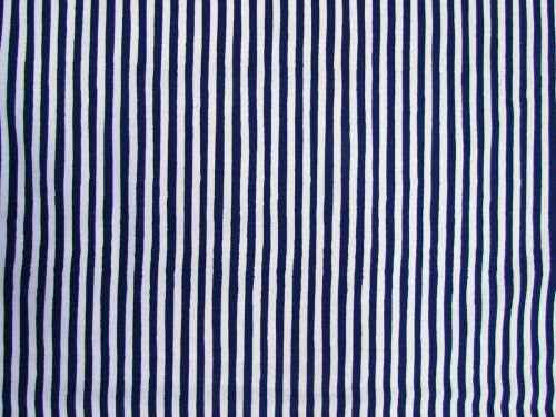 Great value Funky Stripes Cotton- Navy available to order online New Zealand
