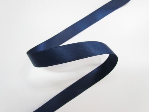 Great value 16mm Double Faced Satin Ribbon- Navy #T211 available to order online New Zealand