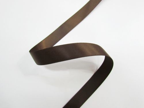 Great value 16mm Double Faced Satin Ribbon- Brown #T213 available to order online New Zealand