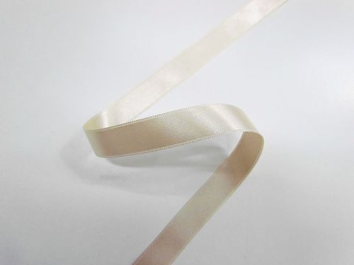 Great value 15mm Double Faced Satin Ribbon- Chamapagne #T223 available to order online New Zealand