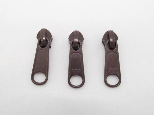 Great value #5 Zipper Slide- Chocolate Brown- 3 Pack available to order online New Zealand