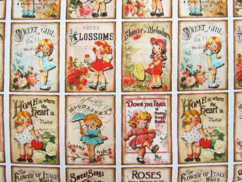 Great value Vintage Reads Cotton- White available to order online New Zealand