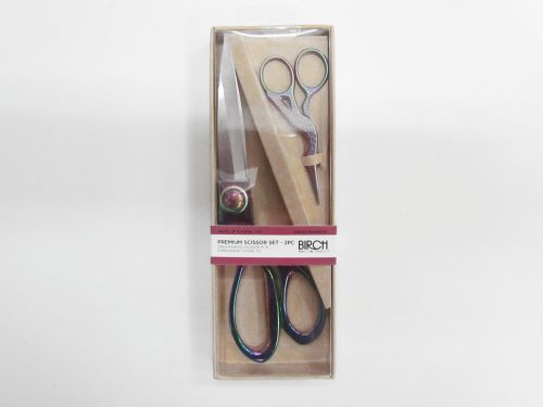 Great value Premium Scissors Set- Set of 2 - Iridescent available to order online New Zealand