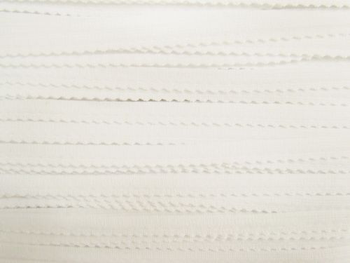 Great value 8mm Scallop Lingerie Elastic- Cream #T293 available to order online New Zealand