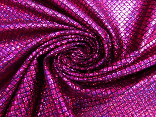 Great value Dazzling Diamond Fog Finish Spandex- Magenta #10359 available to order online New Zealand