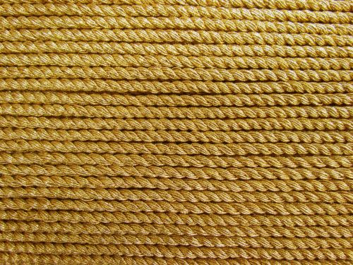 Great value 5mm Metallic Twisted Cord Trim- Old Gold #T302 available to order online New Zealand