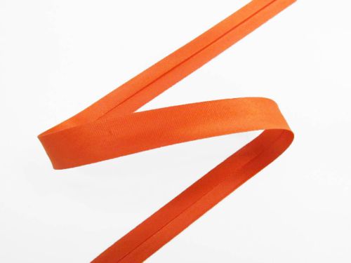 Great value 12mm Satin Bias Binding- Papaya Orange #T314 available to order online New Zealand