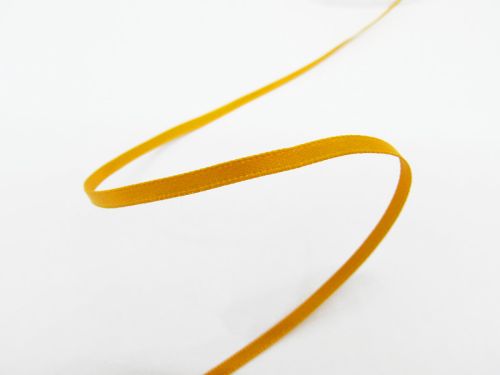 Great value 3mm Double Faced Satin Ribbon- Honey Orange #T356 available to order online New Zealand