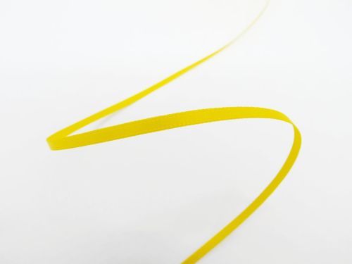 Great value 3mm Double Faced Satin Ribbon- Sunny Yellow #T357 available to order online New Zealand