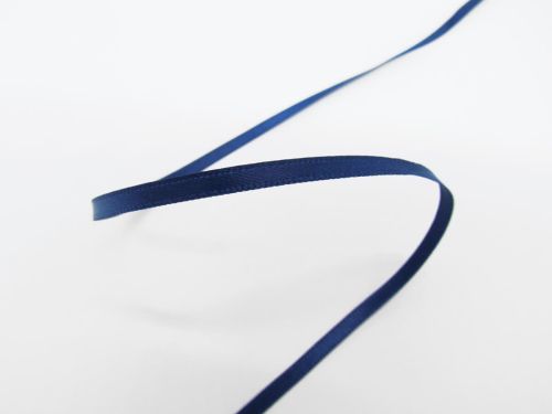 Great value 3mm Double Faced Satin Ribbon- Navy #T363 available to order online New Zealand