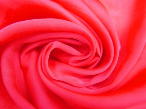 Great value Satin Chiffon- Soft Red #10566 available to order online New Zealand