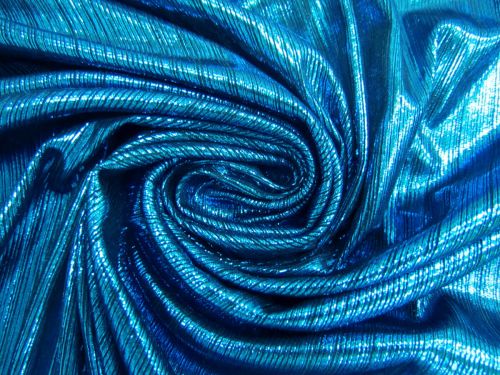 Great value Shimmering Stripes Foile Jersey- Blue #10568 available to order online New Zealand