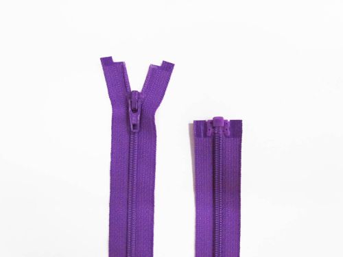 Great value 70cm YKK Open End No.3 Zip- Petunia Purple #TRW168 available to order online New Zealand