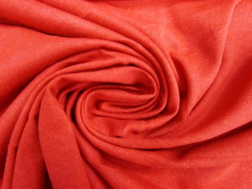 Great value Cotton Jersey- Warm Red #10763 available to order online New Zealand