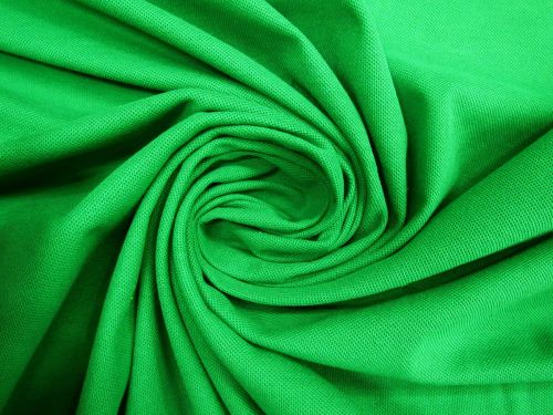 Great value Cotton Blend Pique Knit- Leprechaun Green #10874 available to order online New Zealand