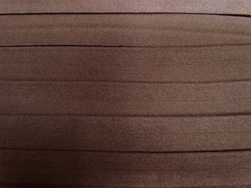 Great value 20mm Matte Fold Over Elastic- Chocolate #T423 available to order online New Zealand