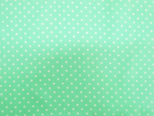 Great value Mini Dots Cotton- Minty available to order online New Zealand