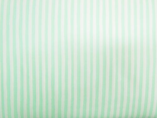 Great value Funky Stripes Cotton- Spearmint available to order online New Zealand