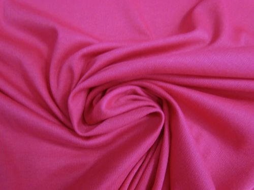 Great value 20m Roll of Soft Interlock Jersey- Hot Pink #5166 available to order online New Zealand